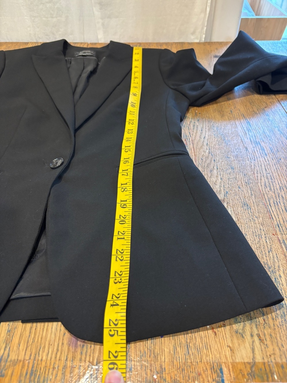RW&CO Black Tailored Blazer Size 0 - Picture 8 of 10